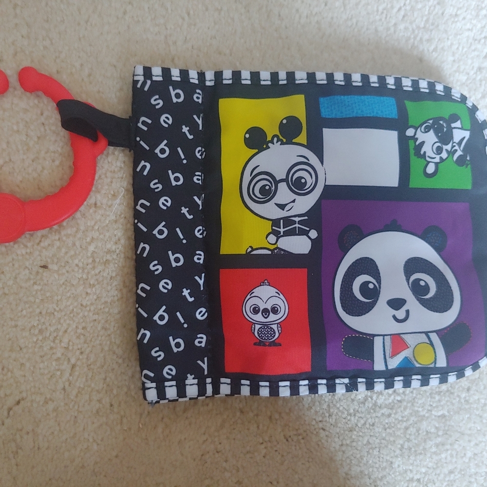 Baby Einstein High Contrast Crinkle Book
